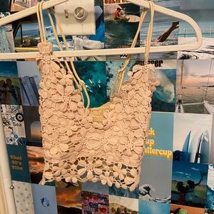 Cute flower tank top